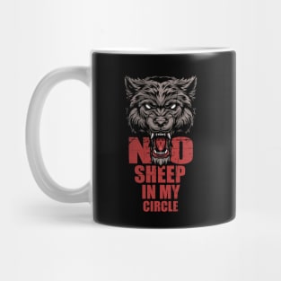 No Sheep in my Circle Mug